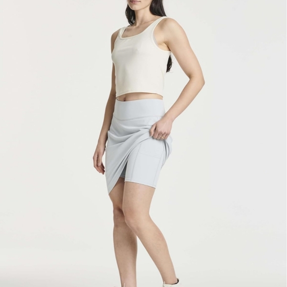 2-Pack Active Skorts Size 2X Peach & Light Blue Pockets Athleisure - Picture 3 of 6